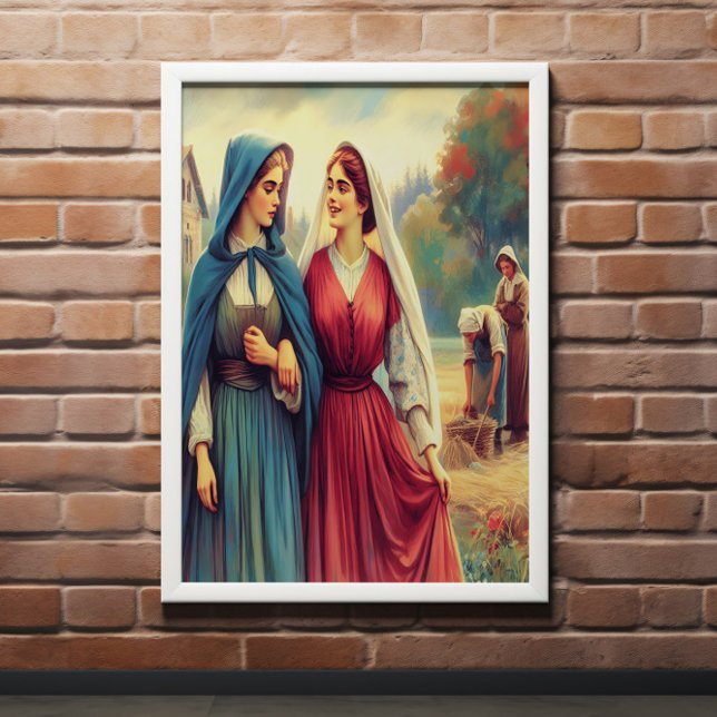 Poster Le Voyage d’amour fidèle de Ruth (Créateur téléchargé)