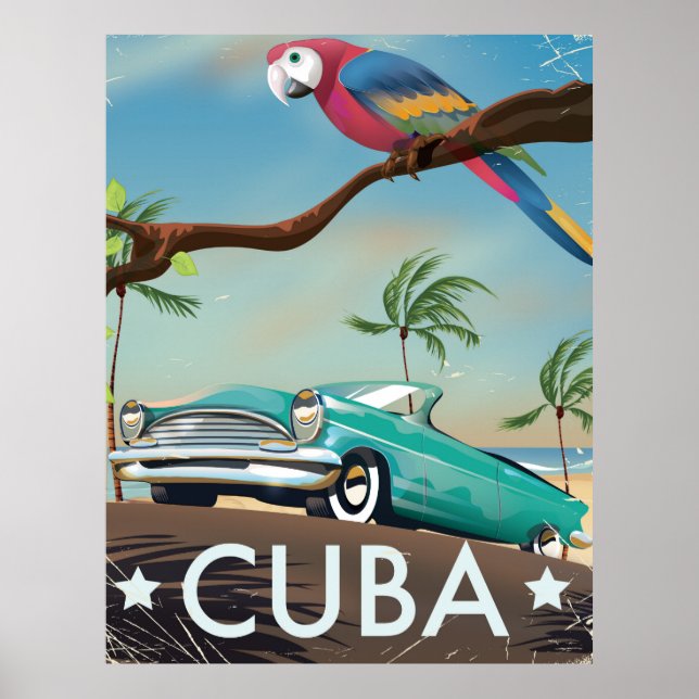 Poster Le Voyage de Cuba (Devant)