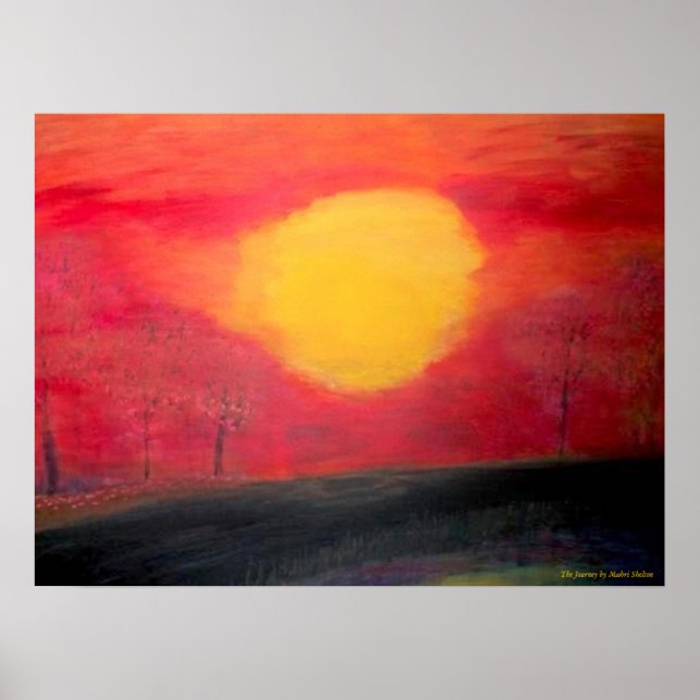 Poster "Le voyage" de Mahri Shelton (Devant)