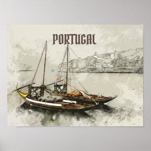 Poster Le vrai Portugal - Porto