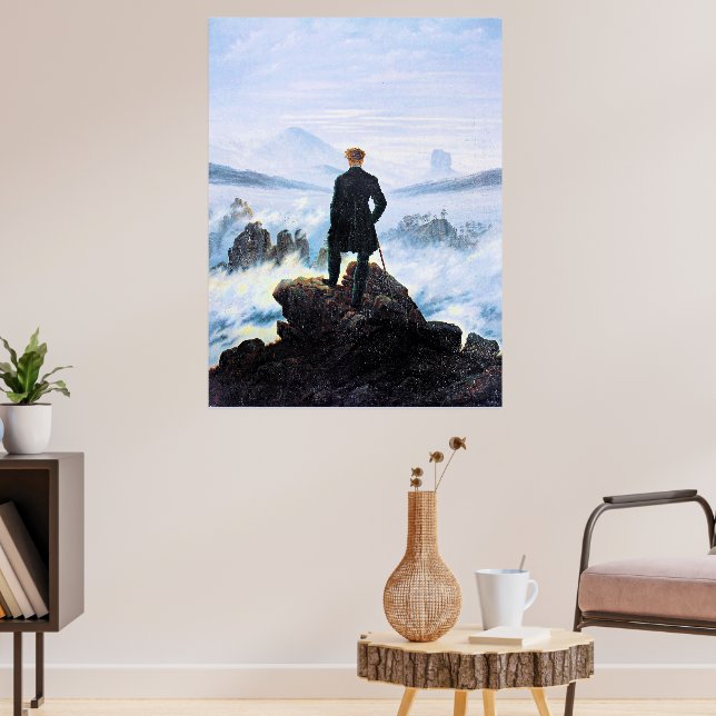 Poster Le Wanderer, la peinture d'art, (Salon 3)