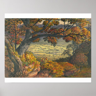 Poster Le Weald de Kent, c.1827-28 (la semaine et gouache