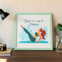 Le yoga est un moyen de liberté - Yoga Art personn