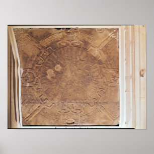 Poster Le zodiaque de Dendarah