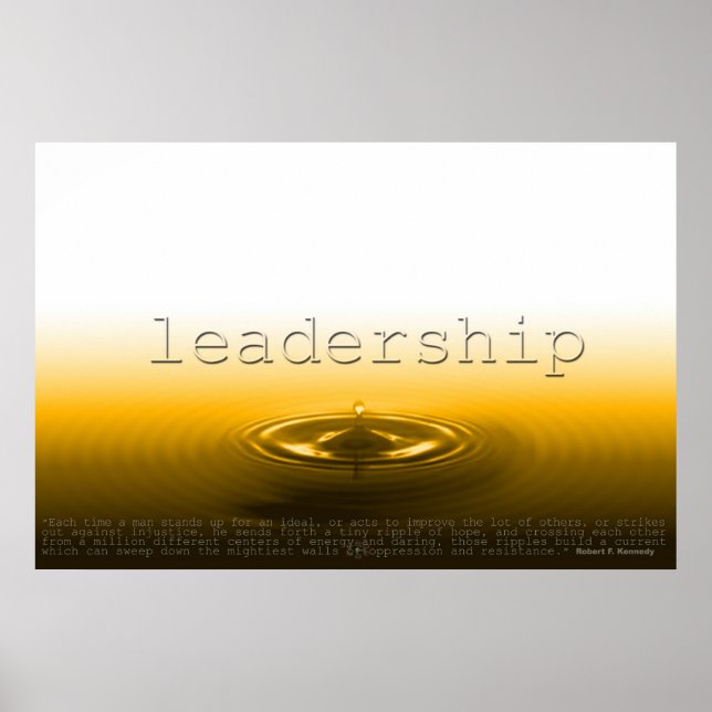 Poster Leadership (Devant)