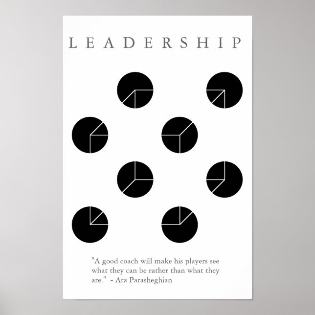 Poster LEADERSHIP COACH - Illusion motivationnelle Imprim (Devant)