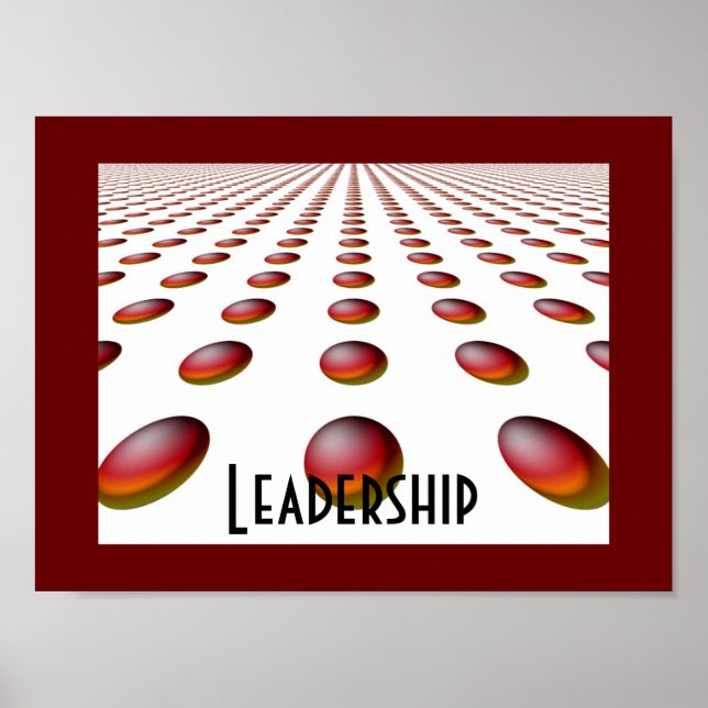 Poster Leadership motivationnel (Devant)
