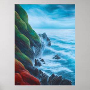 Poster Leap d'Imaginaire - AI Art numérique d'impression