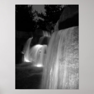 Poster L'eau dans la nuit