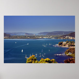 Poster l'eau de Brisbane