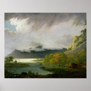 Poster L'eau de Derwent avec Skiddaw dans la distance,