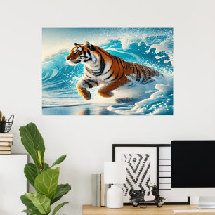 Poster L'eau du Bengale : l'énergie océanique