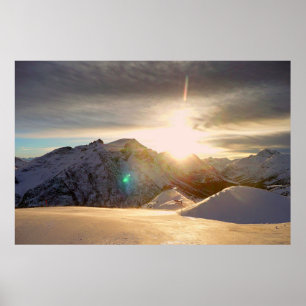 Poster Lech am Arlberg Alpes autrichiennes Autriche Photo