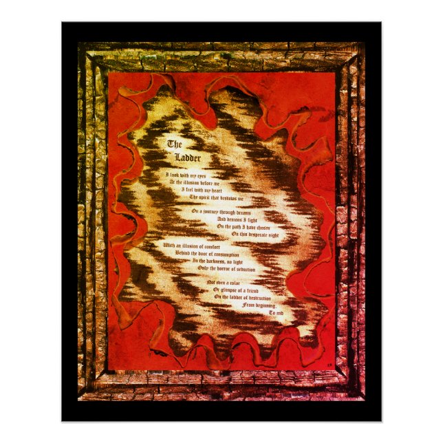 Poster L'échelle (Devant)