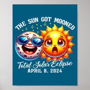 Poster L'éclipse solaire a été lunaire