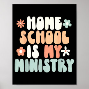 Poster l'école à la maison est ministère école à la maiso