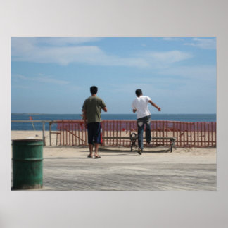 Poster L'école est dehors pour l'été