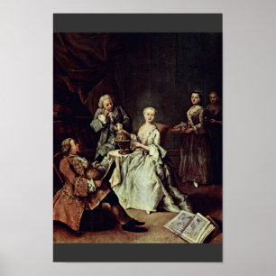 Poster Leçon De Géographie Par Longhi Pietro