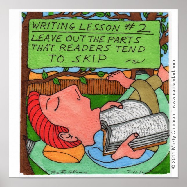 Poster Leçon d'écriture #2 (Devant)