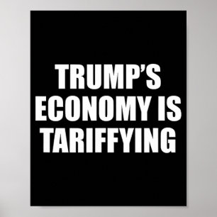 Poster L'économie de Trump est en train de Tarifer le tar