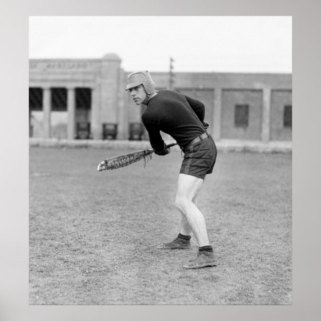 Poster Lecteur de crosse des années 1920 (Devant)