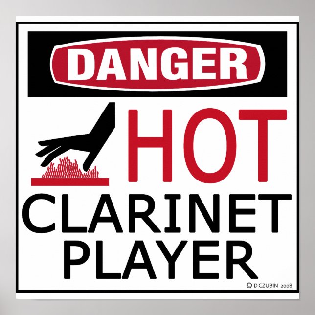 Poster Lecteur Hot Clarinet (Devant)