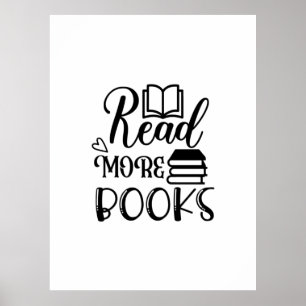 Poster Lecture Art Lire plus Livres
