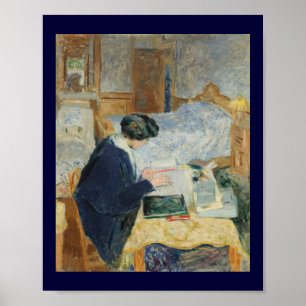 Poster Lecture au bord du lit