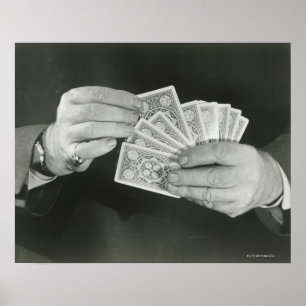 Poster Lecture de cartes