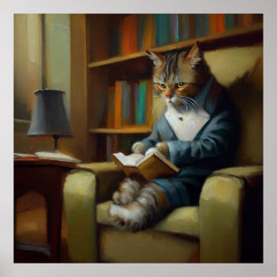 Poster Lecture de chats