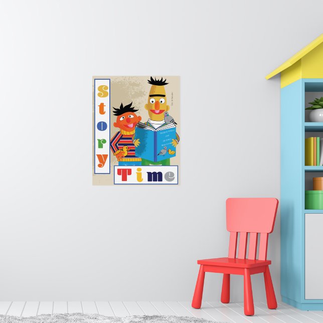 Poster Lecture de classe Bert et Ernie (Pépinière 1)