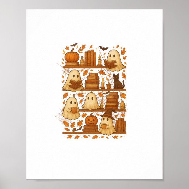 Poster Lecture de Halloween Ghost Lover (Devant)