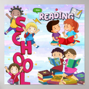 Poster lecture scolaire