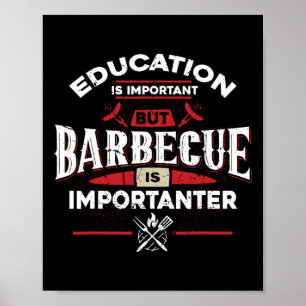 Poster L'Éducation Est Importante Mais La Raison Est Impo