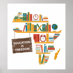 Poster L'éducation est la liberté