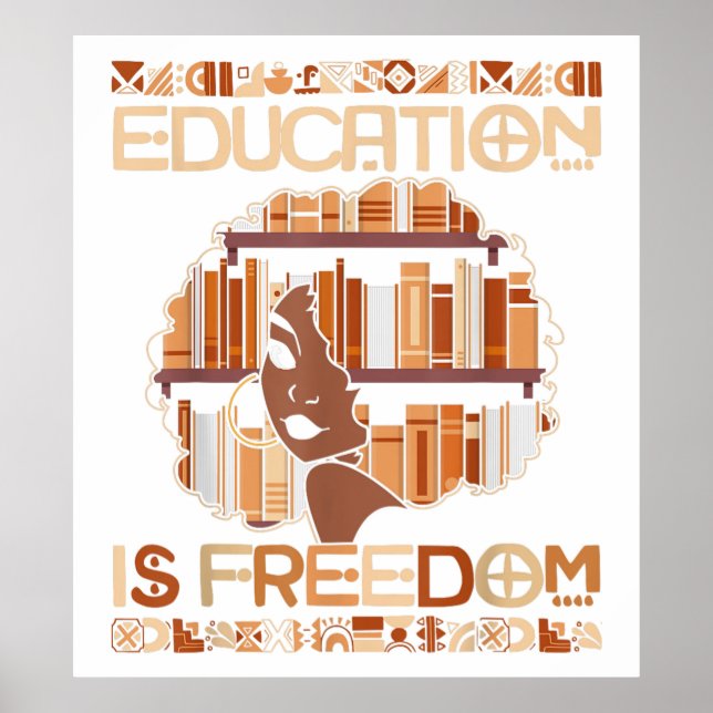 Poster L'éducation est liberté (Devant)