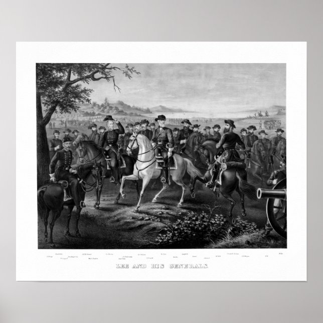 Poster Lee et ses généraux (Devant)