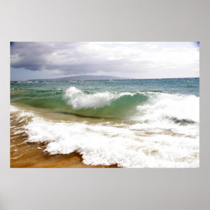 Poster L'effondrement des vagues à Maui