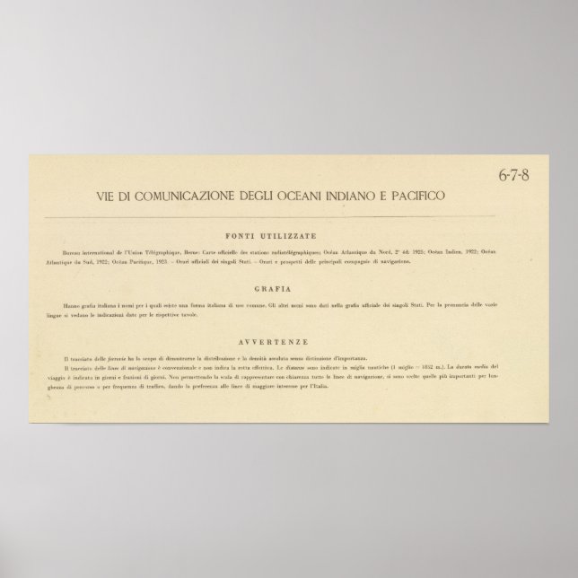 Poster Légende 68 Lignes de communication (Devant)