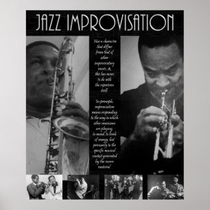 Poster Légende de jazz