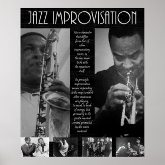 Poster Légende du jazz