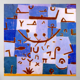 Poster Légende du Nil | Paul Klee |