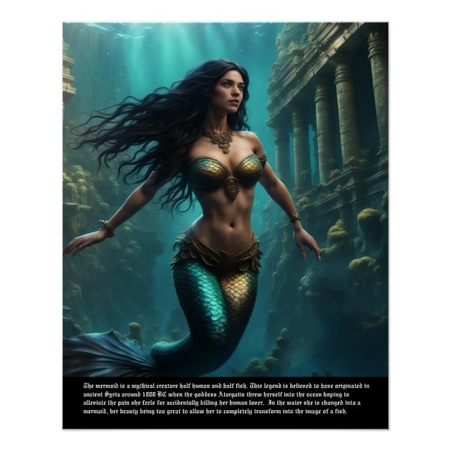 Poster Légende Mermaid (Devant)