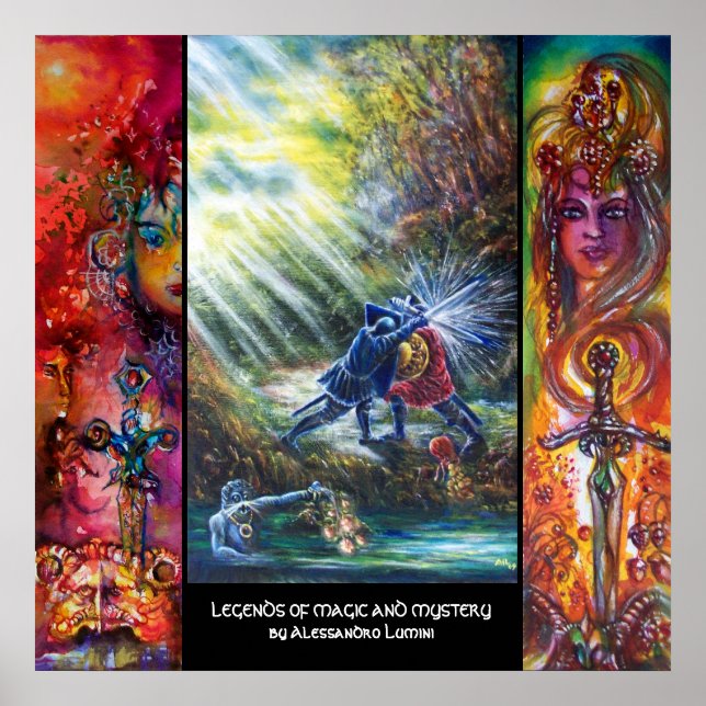POSTER LÉGENDES DE MAGIE ET MYSTÈRE 2 (Devant)