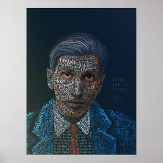 Poster Légendes d'échecs : Robert James Fischer