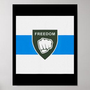 Poster Légion Freedom of Russia - Défection russe pour le
