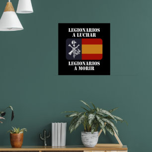 Poster Légionnaires à lutter 2