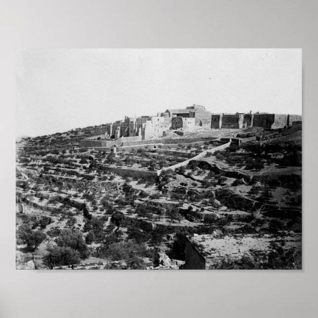 Poster L'église de la Nativité à Bethléem (Devant)