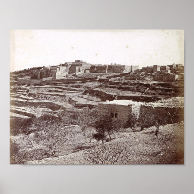 Poster L'église de la Nativité à Bethléem (Devant)