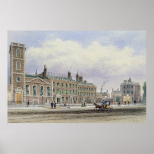 Poster L'église de St Thomas, Southwark, Londres